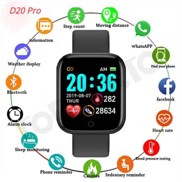 d20 smart watch | D20 |sale|buynow |smart watch | watch for men 1