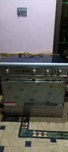 cooking range only 3 months used warranty card available