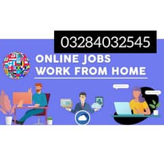 Online work from home base at any time