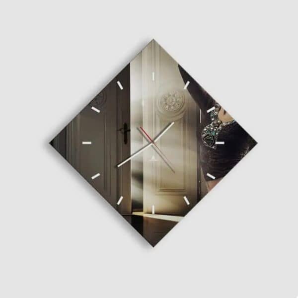 Mirror Clock ( Square Design) 0