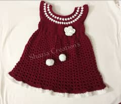 crochet baby dress