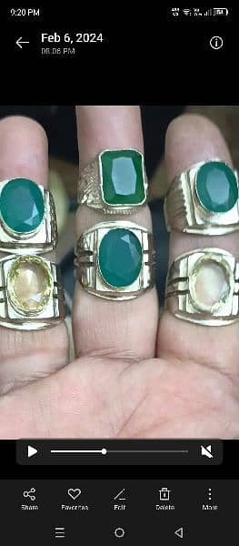 Aqiq Tiger stone Cat eye  Lehsania Tourmaline Turkish ring Natur Stone 14