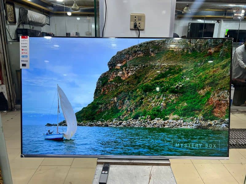 65"inch new model box pack led tv.  03225848699 2