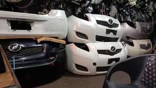 Vitz 2005+2008 Front Back Bomper Fresh + door strip