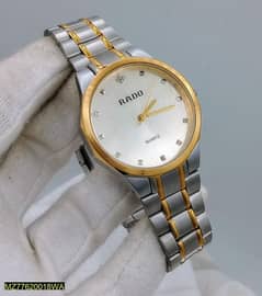 Silver men's watch