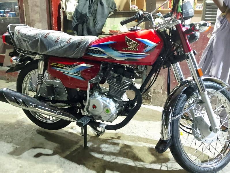 honda 125 2024 model 1st owner h 5 moth ki h 0