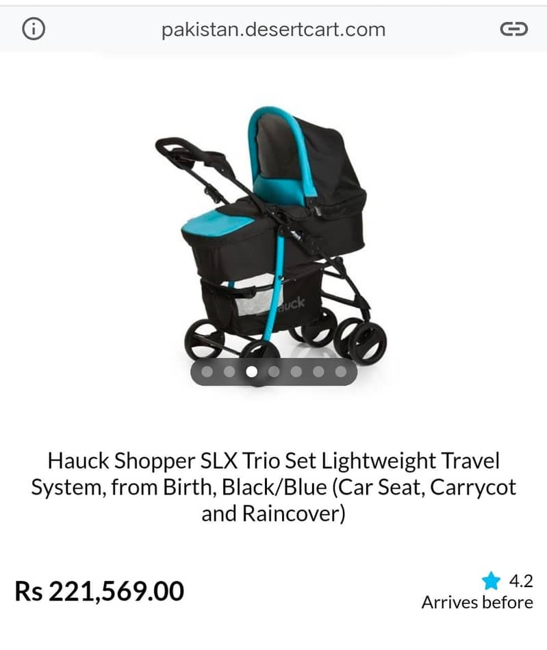 Lightweight Compact Foldable Stroller by Hauck (Made in Germany) 0