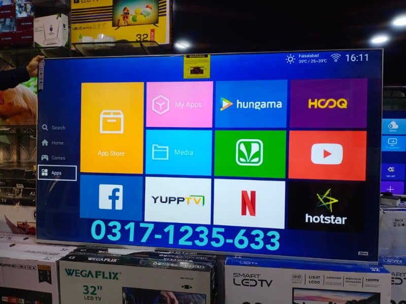 Smart Led Tv 65" 75" 85" Android UHD Bezeless Design New Models 2024 5