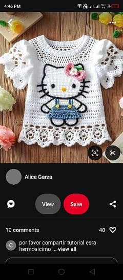 crochet top for girls