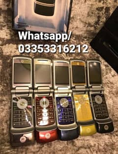 Motorola k1 RAZR FLIP PHONE PINPACK