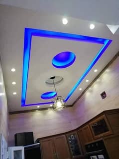 fall ceiling / ceiling / pvc ceiling / wood polish in karachi 0