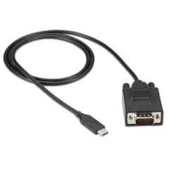 USB-C to VGA Adapter Cable - Full HD 1080p, 1920x1200 Resolution