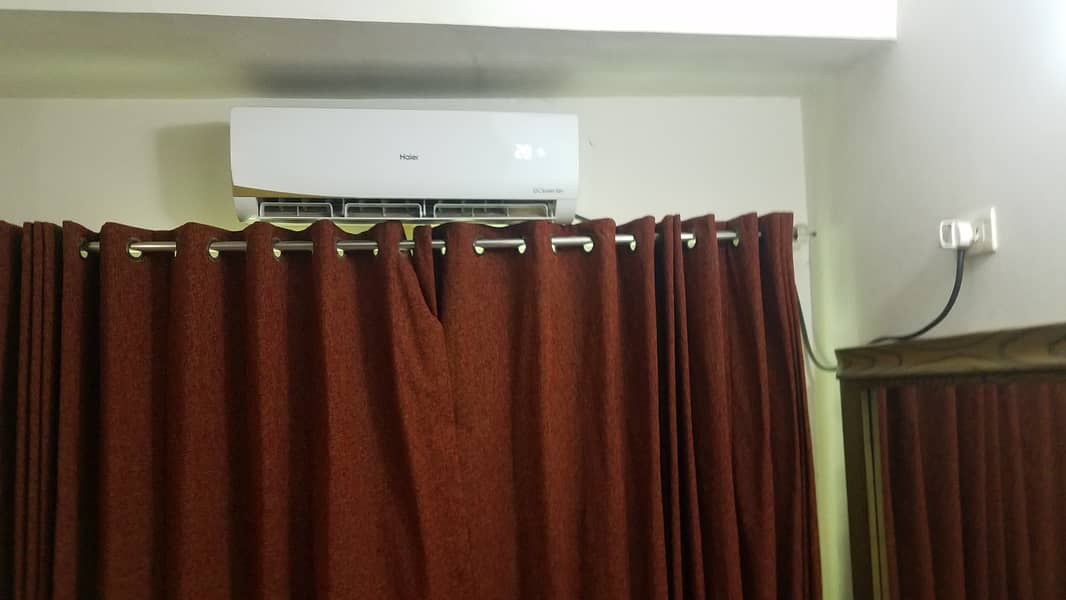 Haier New Model, DC Inverter AC, Full Genuine. Bahtreen Condition. 5