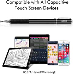 MEKO 2-in-1 Stylus Precision Disc Styli Touch Screen Pen