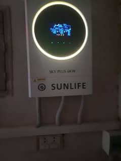 Only 15 days used sunlife 6 kw inverter for sale