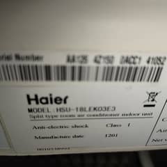 Haier 1.5 ton Ac