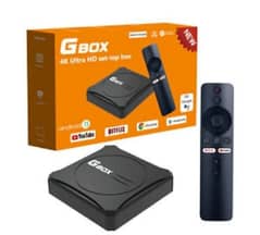 G BOX ANDROID TV BOX 128 GB