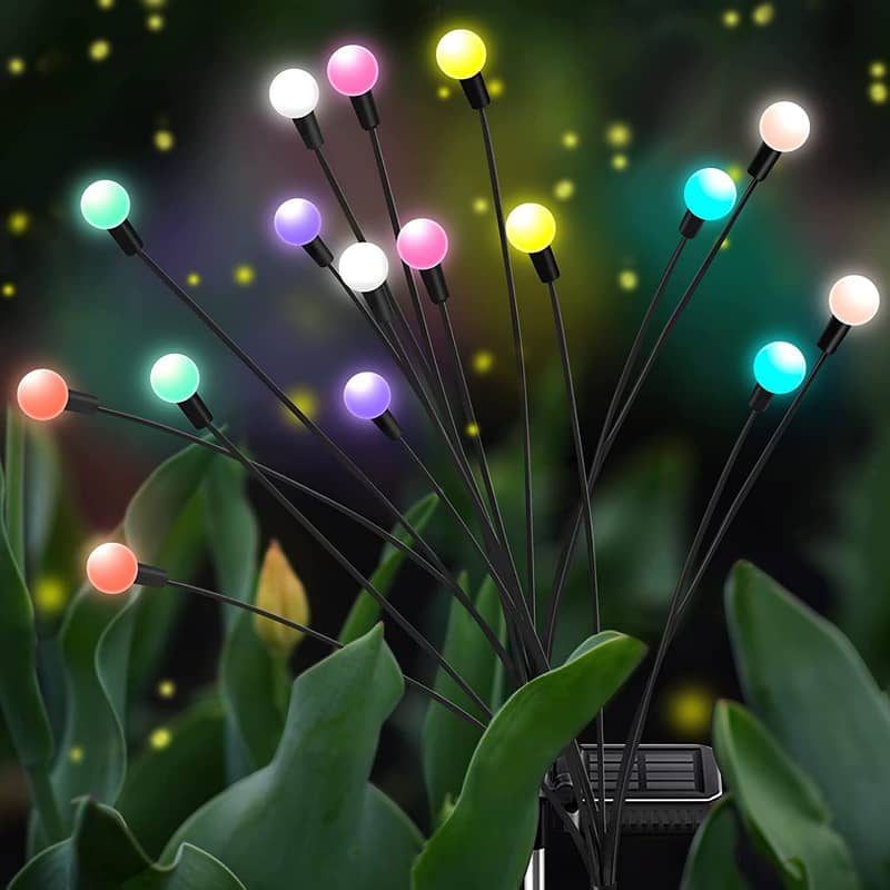 90-LED Solar Firework Light Waterproof Outdoor 8 Lighting Modes 4