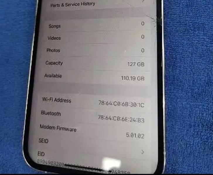 I phon 12 pro max 128gb PTA amproved 82 bettry helth 2