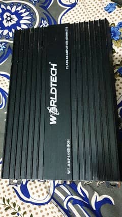 World tech 4 ch amplifier and kenwood Subwoofer 12 Inch Original