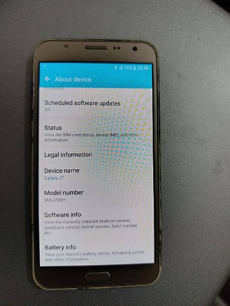 Samsung j7, 2015 2