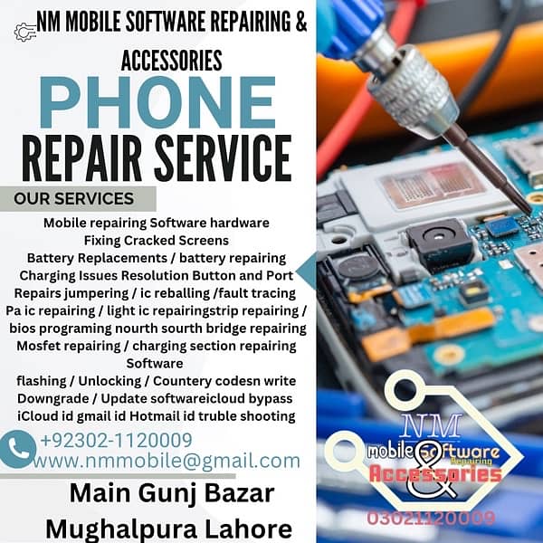 Mobile Repairing & Software services 0