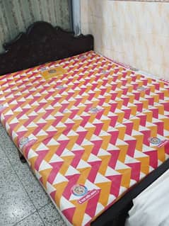 *SOLD OUT*. 5 Inch Dura Foam Mattress - 76.5" x 67.5" | Good Condition"