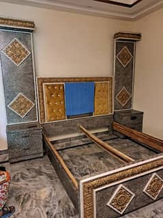 King Size Bed with side tables