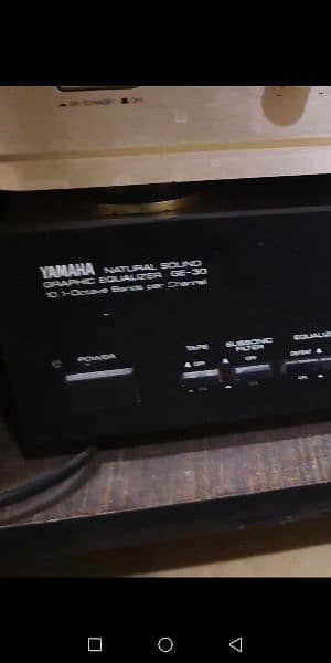 denon amplifier equalizer yamaha 5