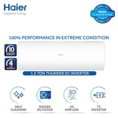 Haier Thunder T3 DC inverter AC 1.5 Ton new model 2024