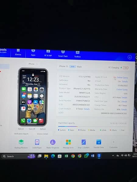 Iphone 11 factory unlock 64 gb 9