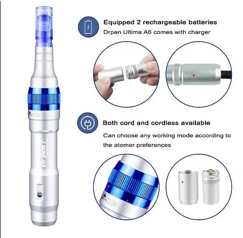 Dr. Pen A6 Latest Microneedling Pen Wireless Professional Device 3