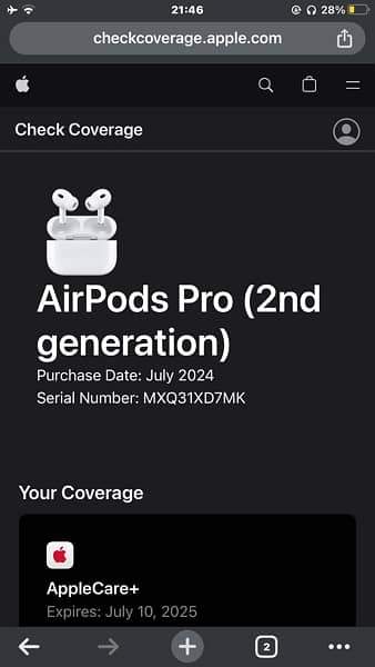 Apple Airpods pro 2nd gen 4