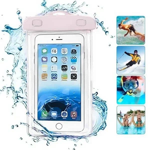 Waterproof Cover Beg For Mobile (random colour) 0