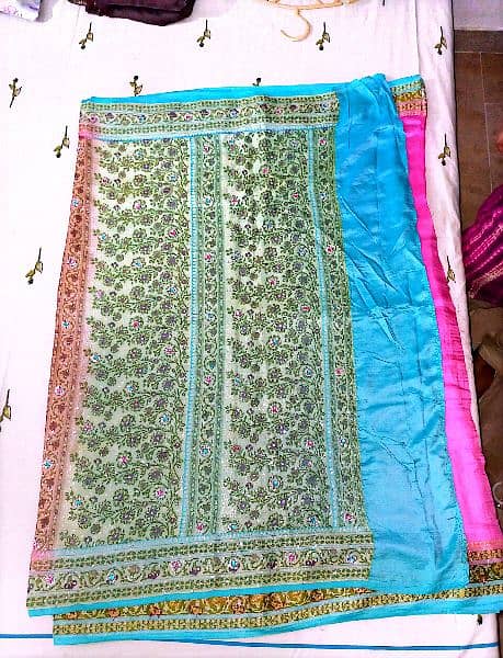 chiffon and net sarees 4 sarees 8