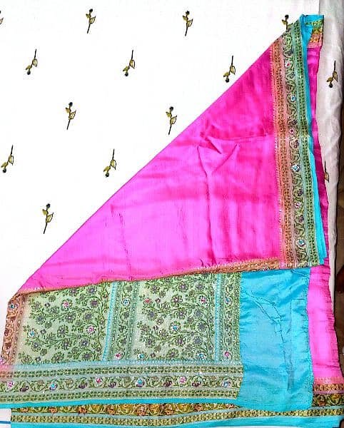 chiffon and net sarees 4 sarees 9