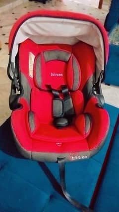 almost new baby carry cot and car seat 2 in 1