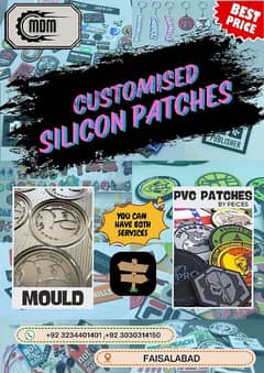 Customised Silicon PVC Patches