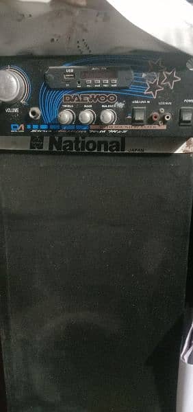 National japani speaker original national   Amplifier  Big Speaker 9