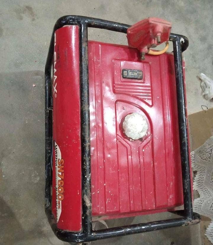 Original Honda Elemax SH7600ex generator 3