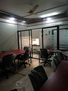 3500 square fully furnished office for rent in Garden town 0