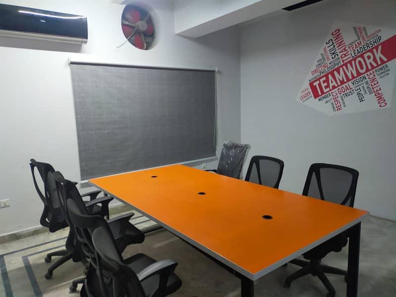 3500 square fully furnished office for rent in Garden town 30