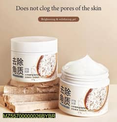 White Rice Face Exfoliating Gel Moisturizer  SkinCare Facial Scrub