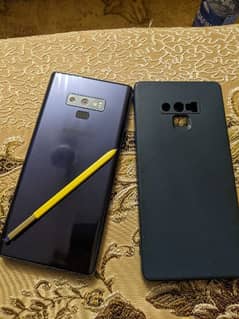 Samsung Galaxy Note 9 6gb/128gb blue with box, Official PTA