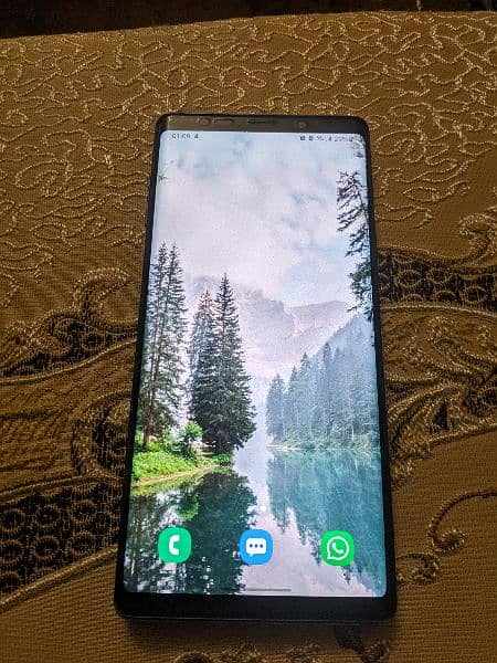 Samsung Galaxy Note 9 6gb/128gb blue with box, Official PTA 4