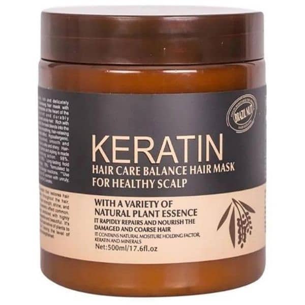 Keratin Hair Mask 500ml 3