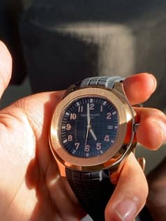 Patek Philippe Aquanaut (rose gold black)