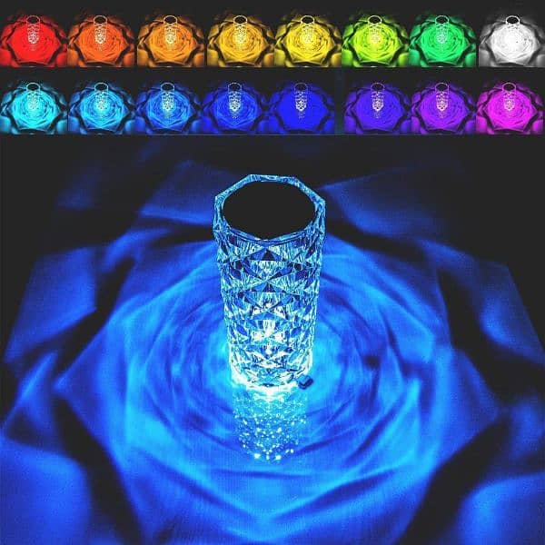 Rechargeable Diamond Crystal Lamp 2