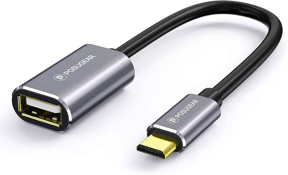 USB-C to Micro USB 2.0 Cable,Short Type C Cable 6