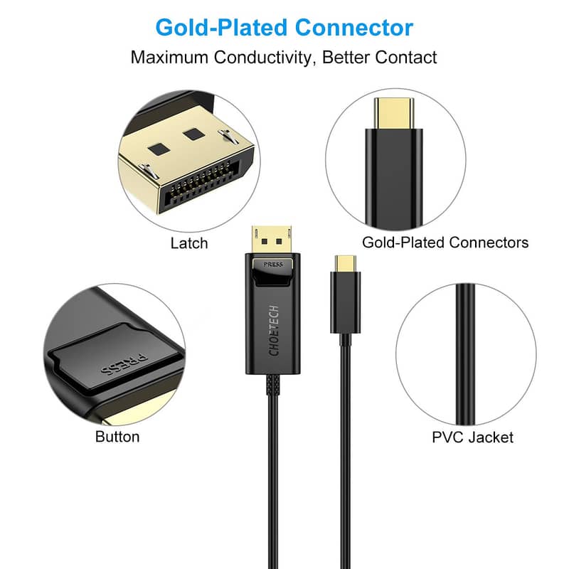 USB-C to Micro USB 2.0 Cable,Short Type C Cable 16